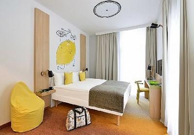 Ibis Styles Budapest City szálloda kétágyas szobája - ✔️ Ibis Styles Budapest City*** - Ibis Styles hotel a Petőfi hídnál Budapesten akciós áron